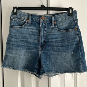 Madewell 5 pocket Jean shorts